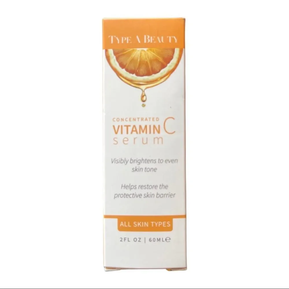 Type A Beauty Concentrated Vitamin C Serum • NIB